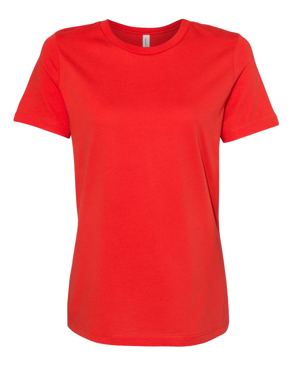 Bella + Canvas Women's Relaxed Tee (6400) in Poppy