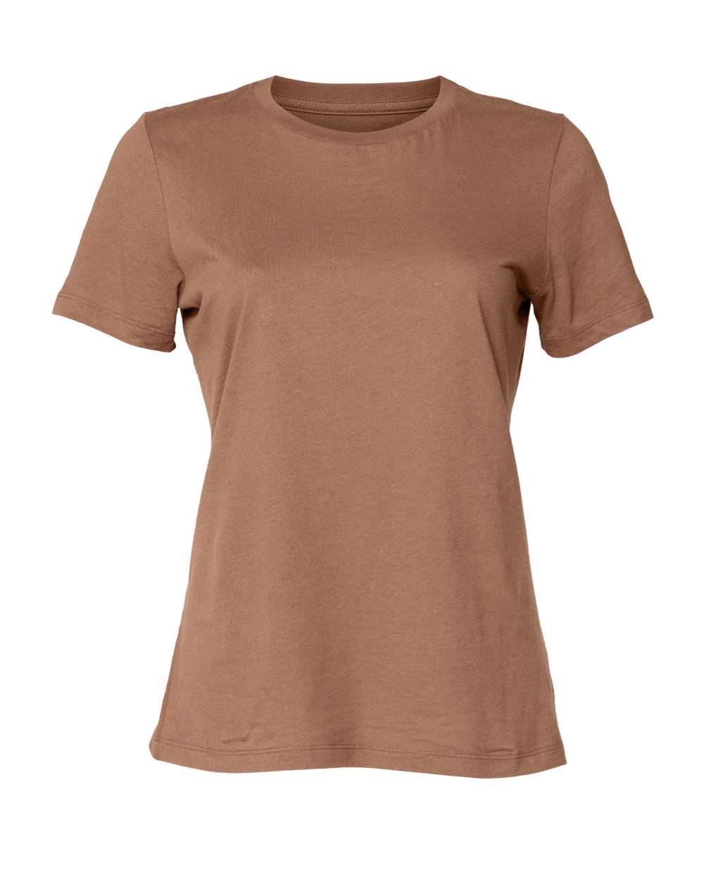 Bella + Canvas Women's Relaxed Tee (6400) in Chestnut