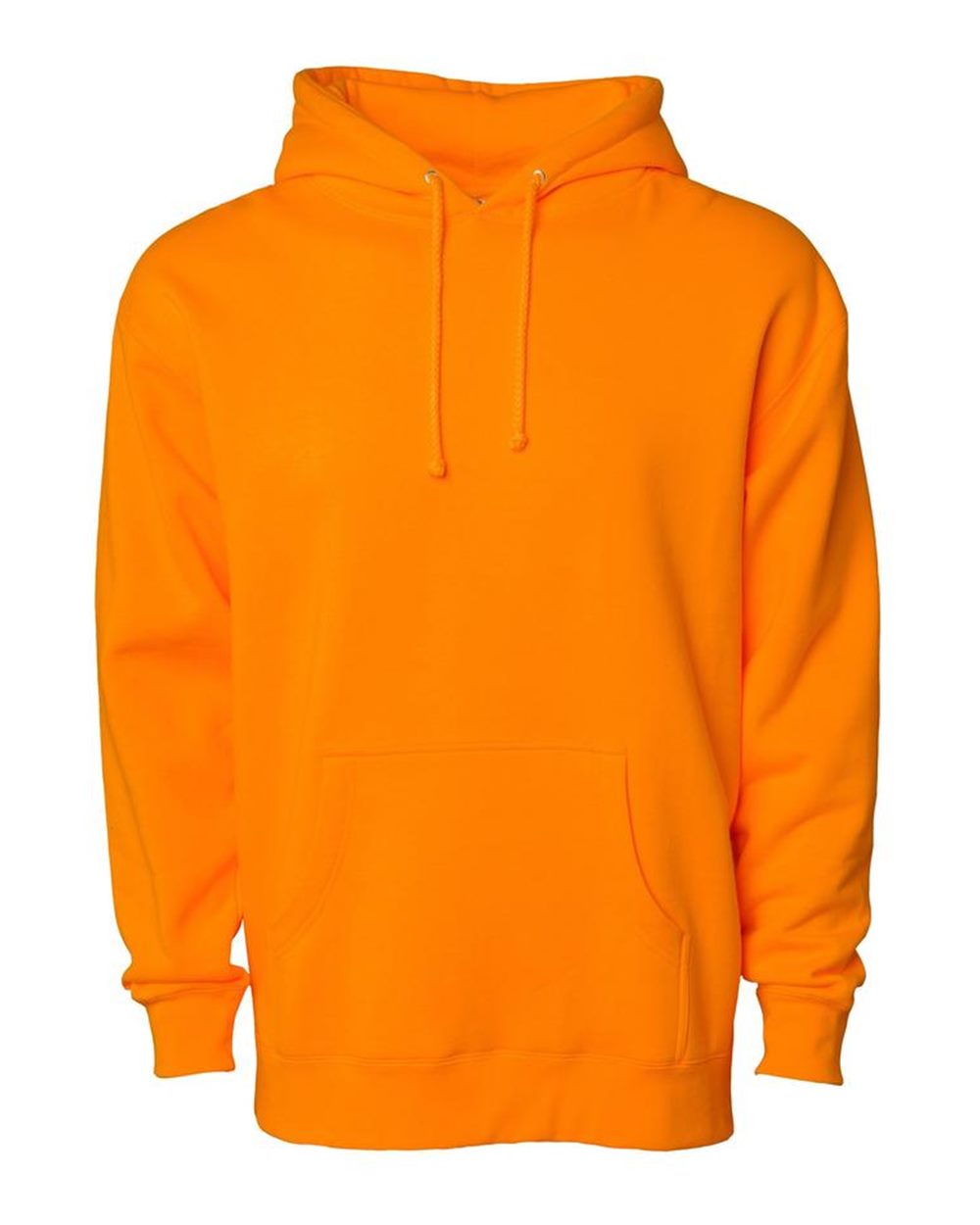 Independent Heavyweight Hoodie (IND4000) in Safety Orange