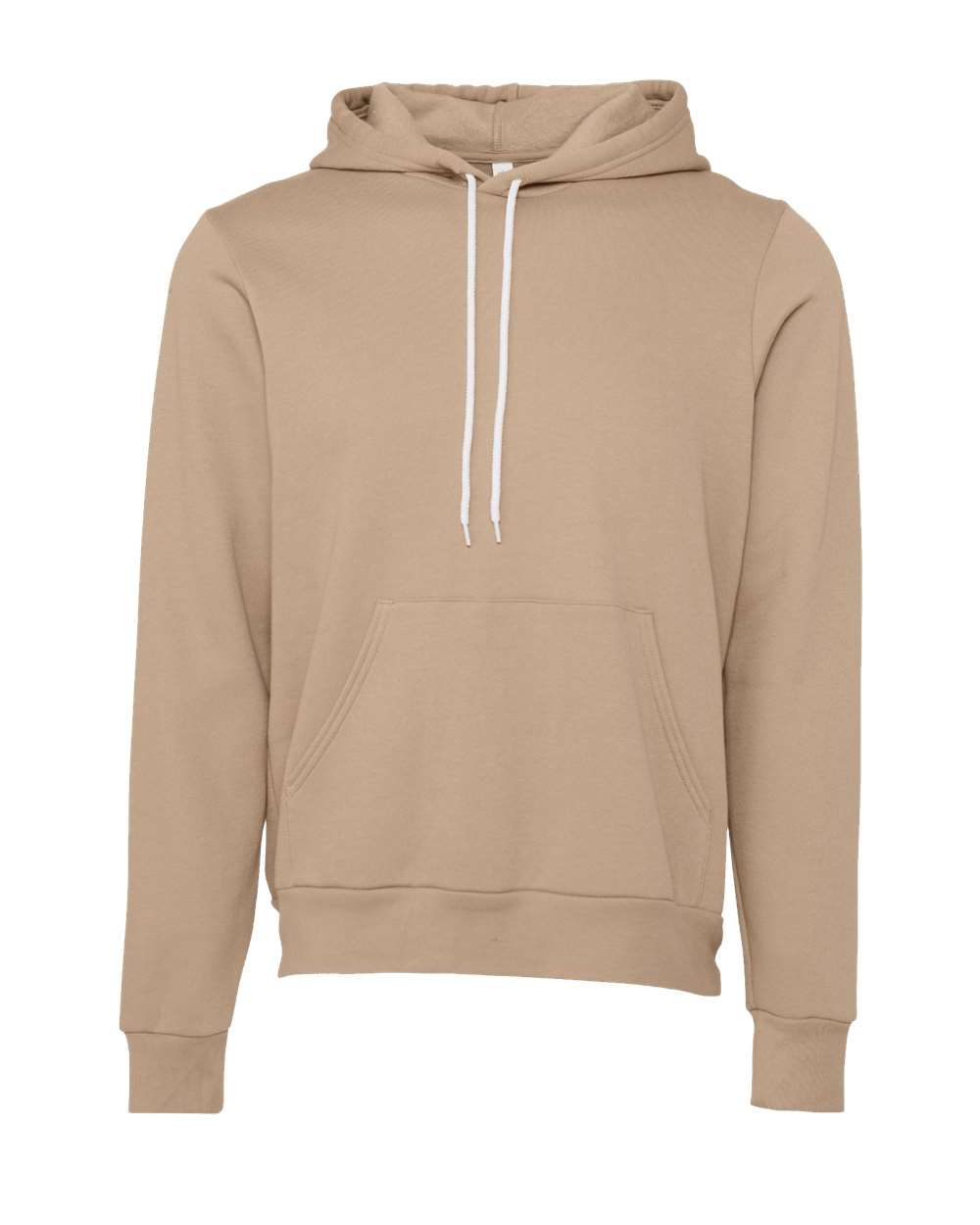 Bella + Canvas Hoodie (3719) in Tan