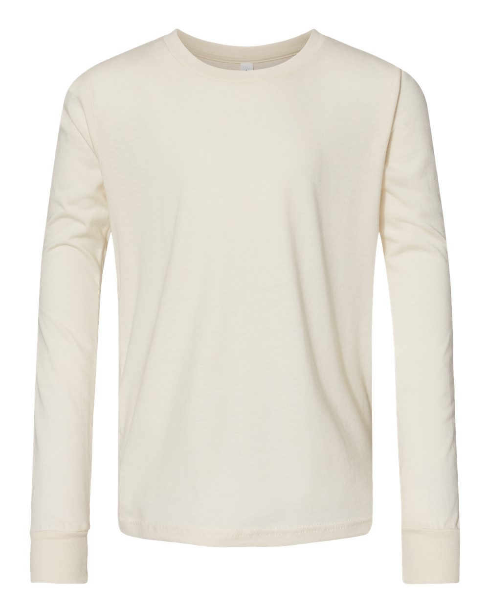 Bella + Canvas Youth Long Sleeve (3501y) in Natural