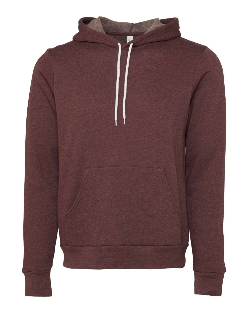 Bella + Canvas Hoodie (3719) in Heather Maroon