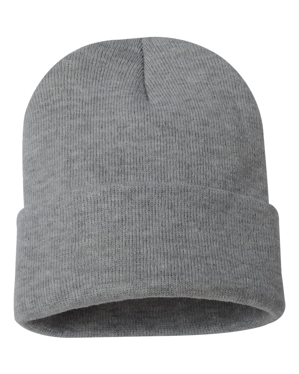 Sportsman Cuffed Beanie (SP12) in Dark Heather Grey