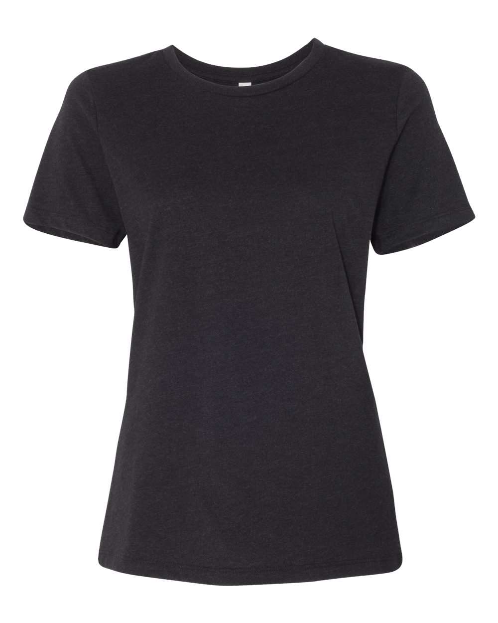Bella + Canvas Women's Relaxed CVC Tee (6400cvc) in Black Heather