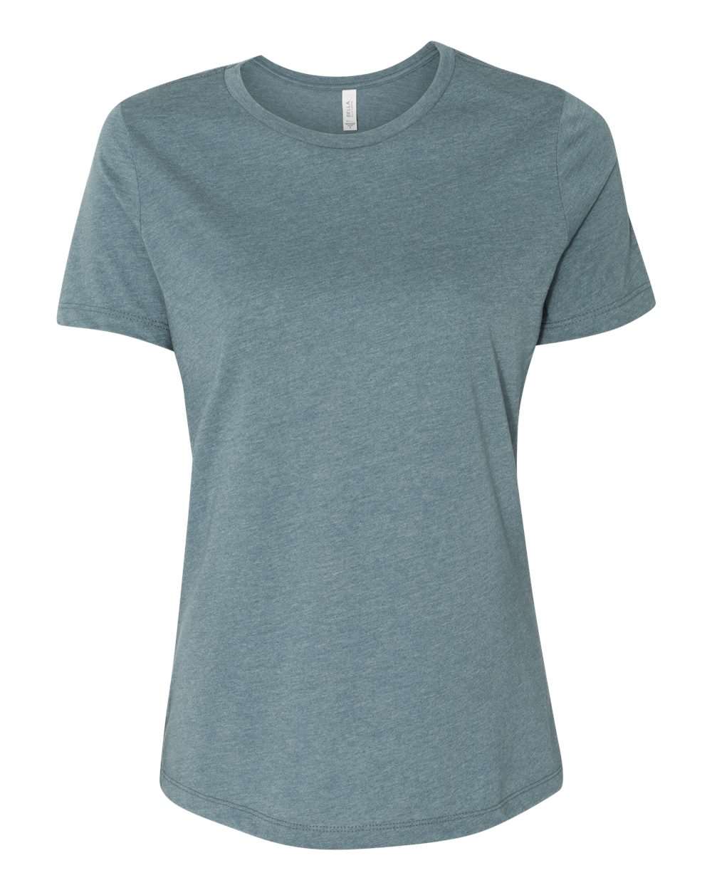 Bella + Canvas Women's Relaxed CVC Tee (6400cvc) in Heather Slate