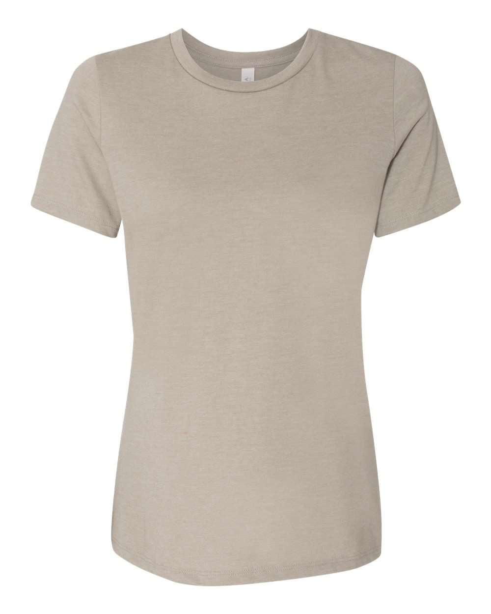 Bella + Canvas Women's Relaxed CVC Tee (6400cvc) in Heather Stone
