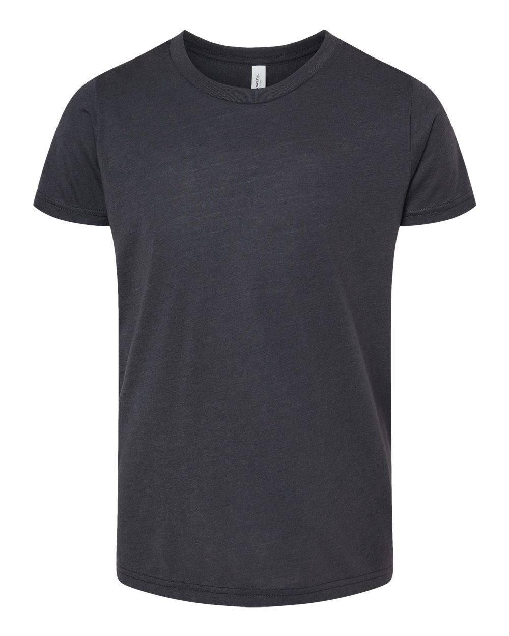 Bella + Canvas Youth Triblend Tee (3413y) in Solid Dark Grey Triblend
