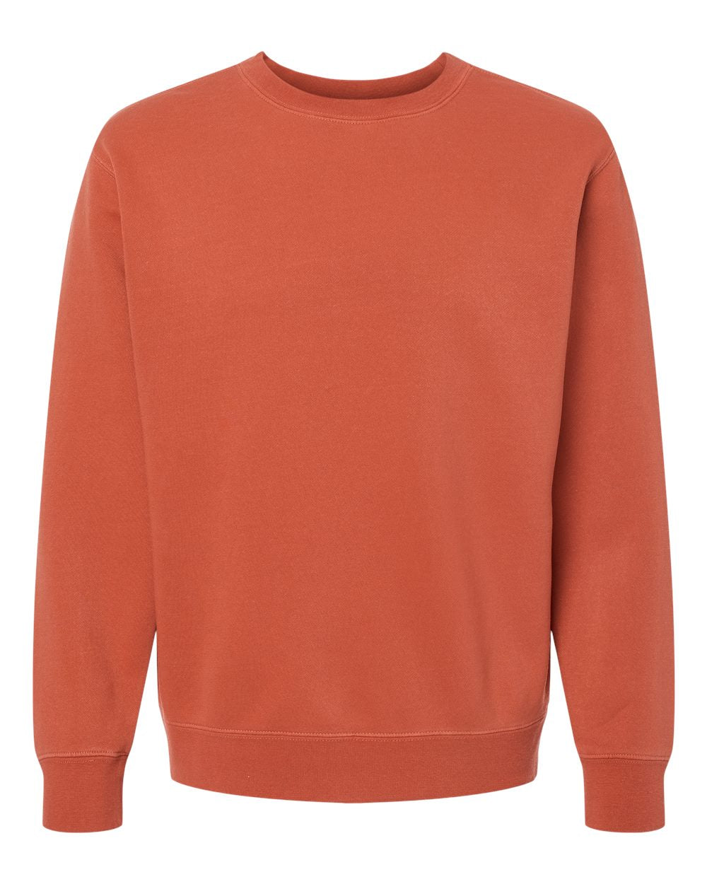 Independent Pigment-Dyed Crewneck Sweatshirt (PRM3500) in Pigment Amber