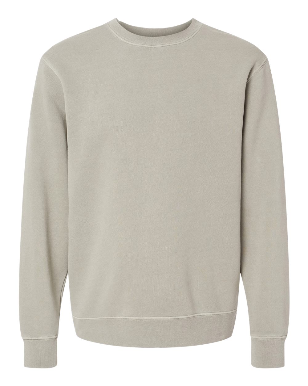 Independent Pigment-Dyed Crewneck Sweatshirt (PRM3500) in Pigment Cement