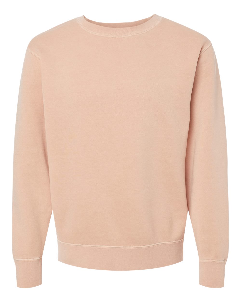 Independent Pigment-Dyed Crewneck Sweatshirt (PRM3500) in Pigment Dusty Pink