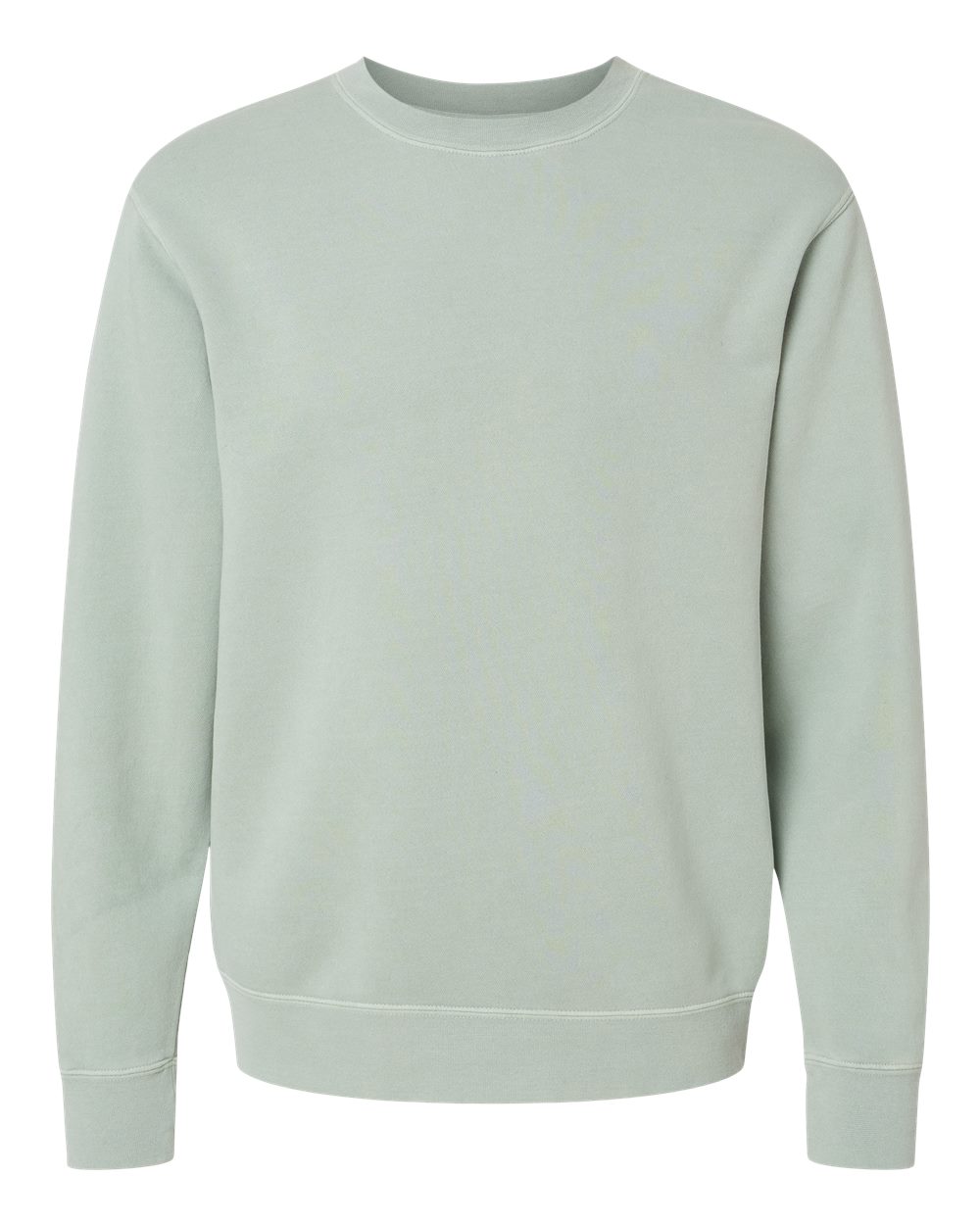 Independent Pigment-Dyed Crewneck Sweatshirt (PRM3500) in Pigment Sage