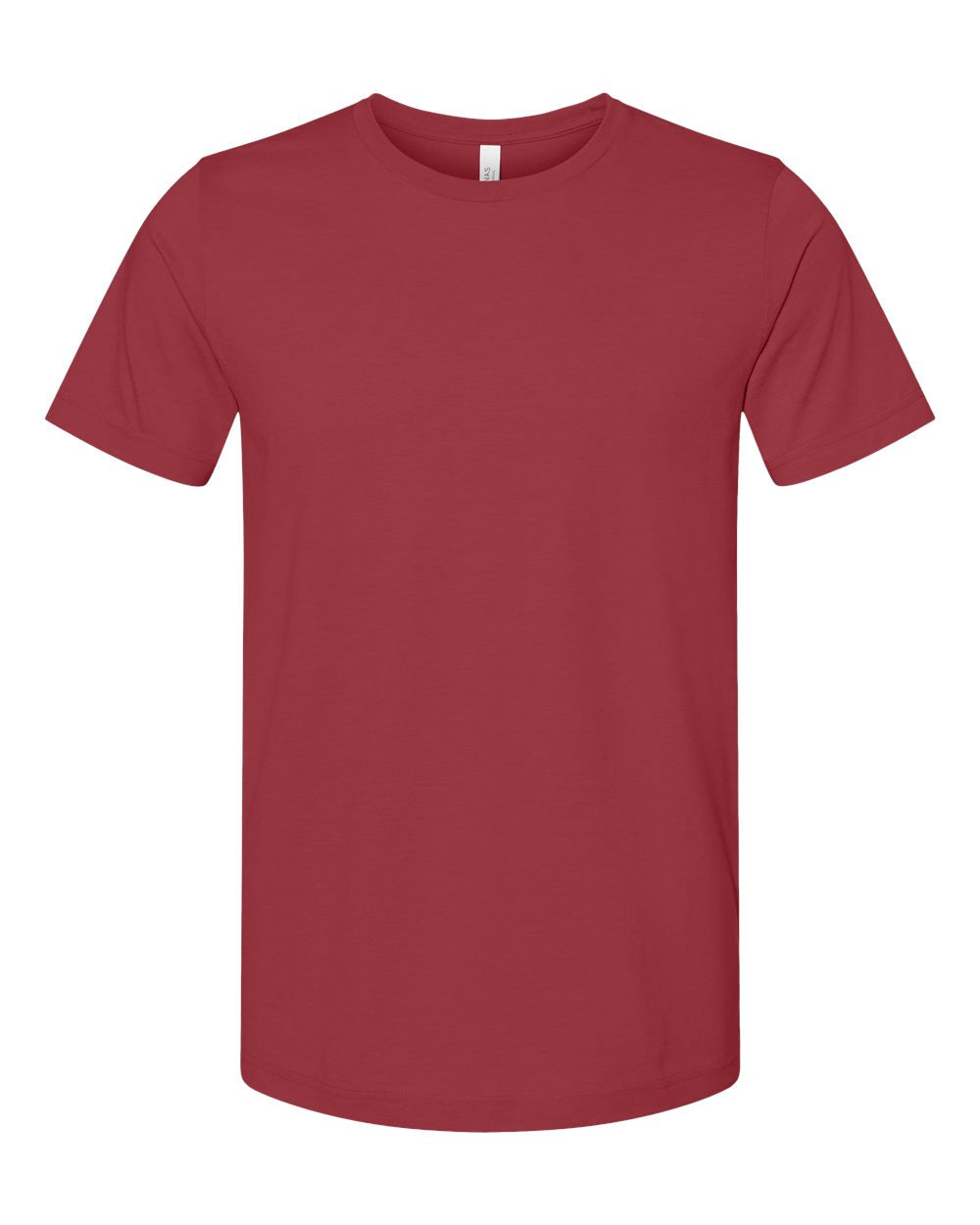 Bella + Canvas CVC Tee (3001cvc) in Heather Canvas Red