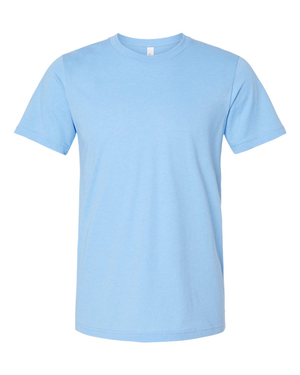 Bella + Canvas CVC Tee (3001cvc) in Heather Carolina Blue