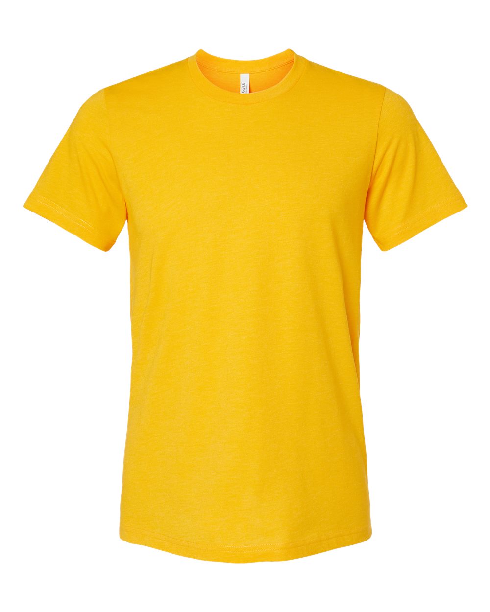 Bella + Canvas CVC Tee (3001cvc) in Heather Gold