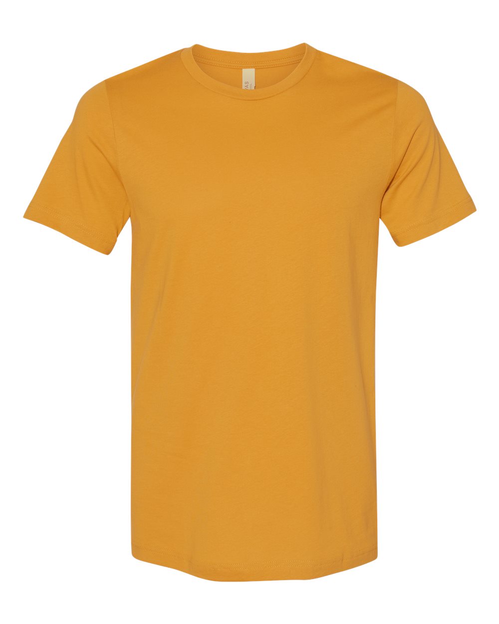 Bella + Canvas Cotton Tee (3001) in Mustard