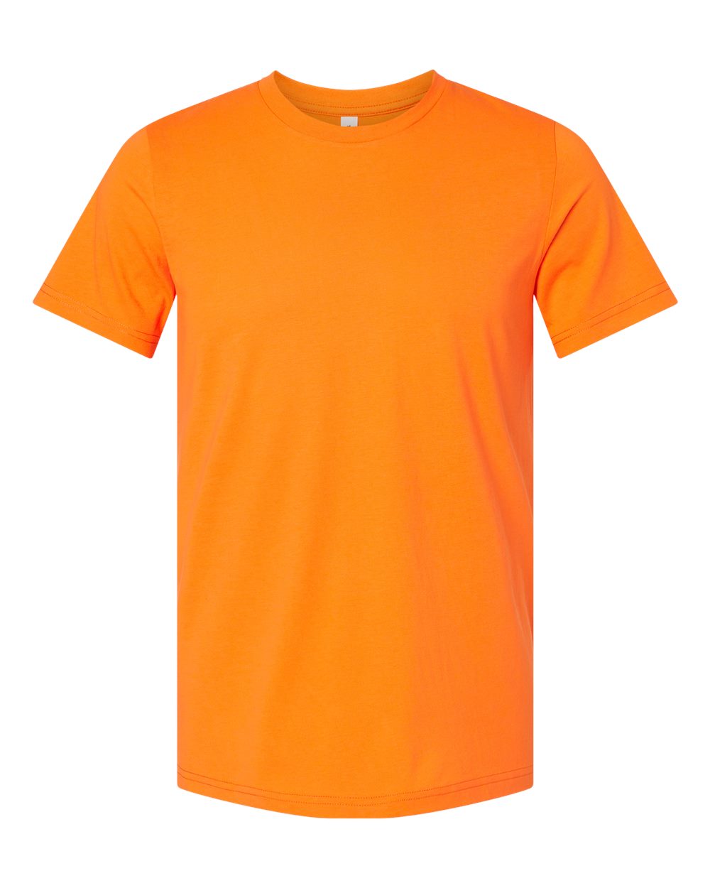 Bella + Canvas CVC Tee (3001cvc) in Neon Orange