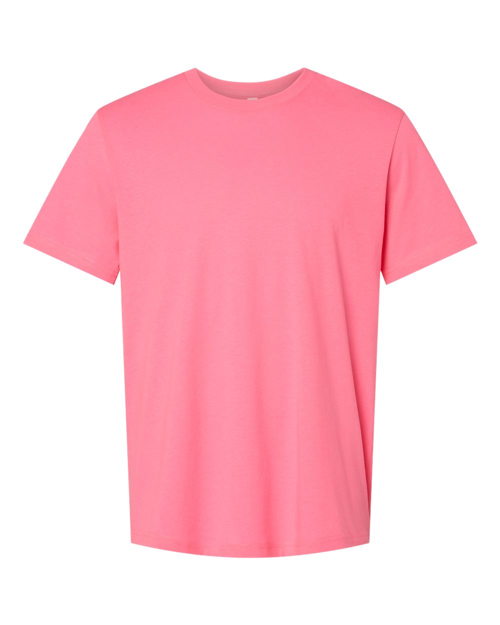 Bella + Canvas CVC Tee (3001cvc) in Neon Pink