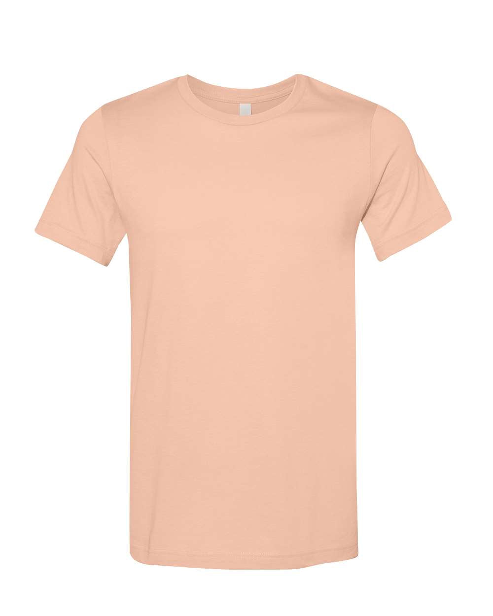 Bella + Canvas Cotton Tee (3001) in Peach