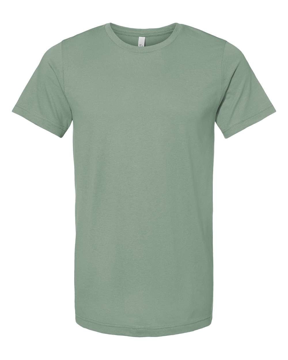 Bella + Canvas Cotton Tee (3001) in Sage