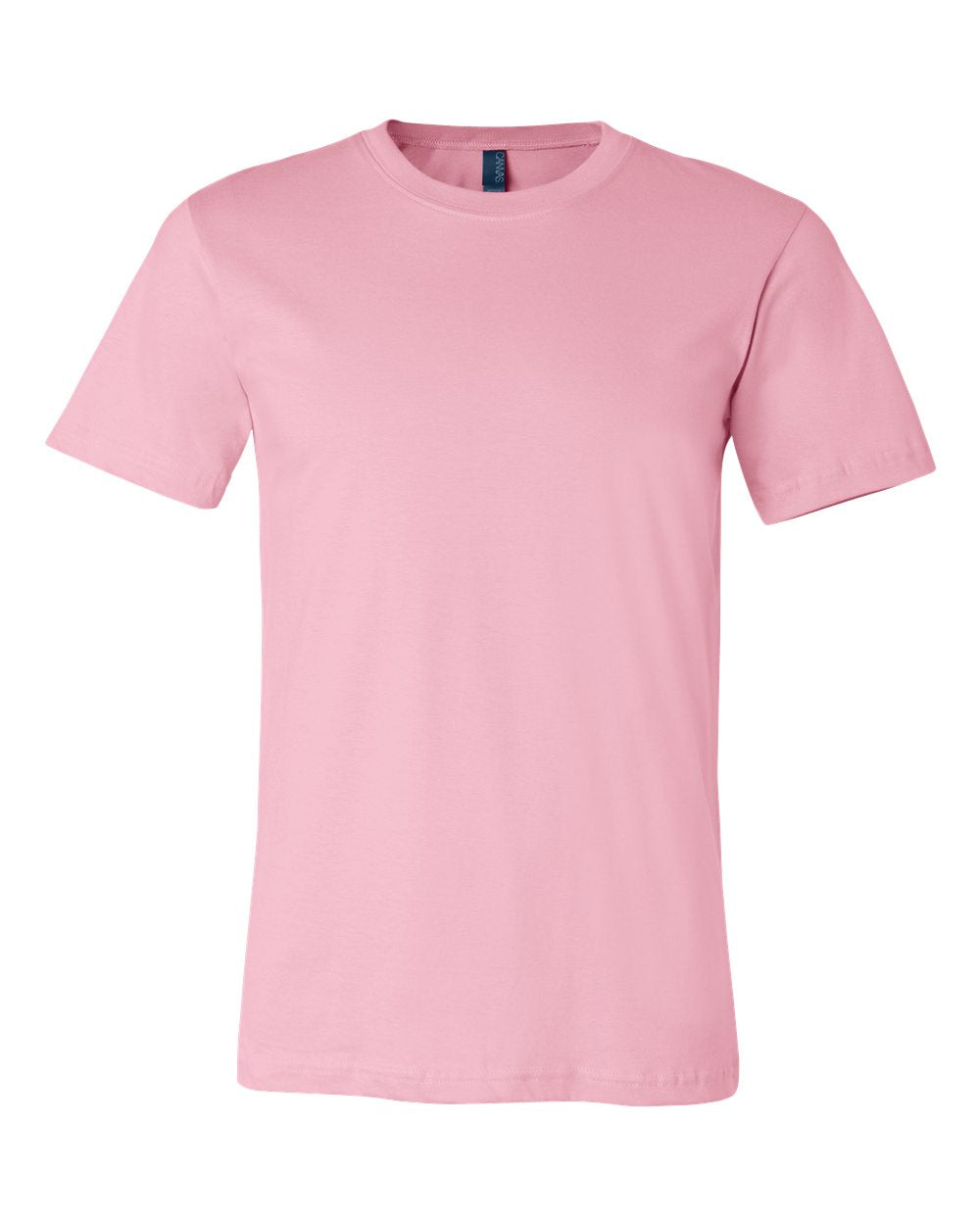 Bella + Canvas Cotton Tee (3001) in Soft Pink