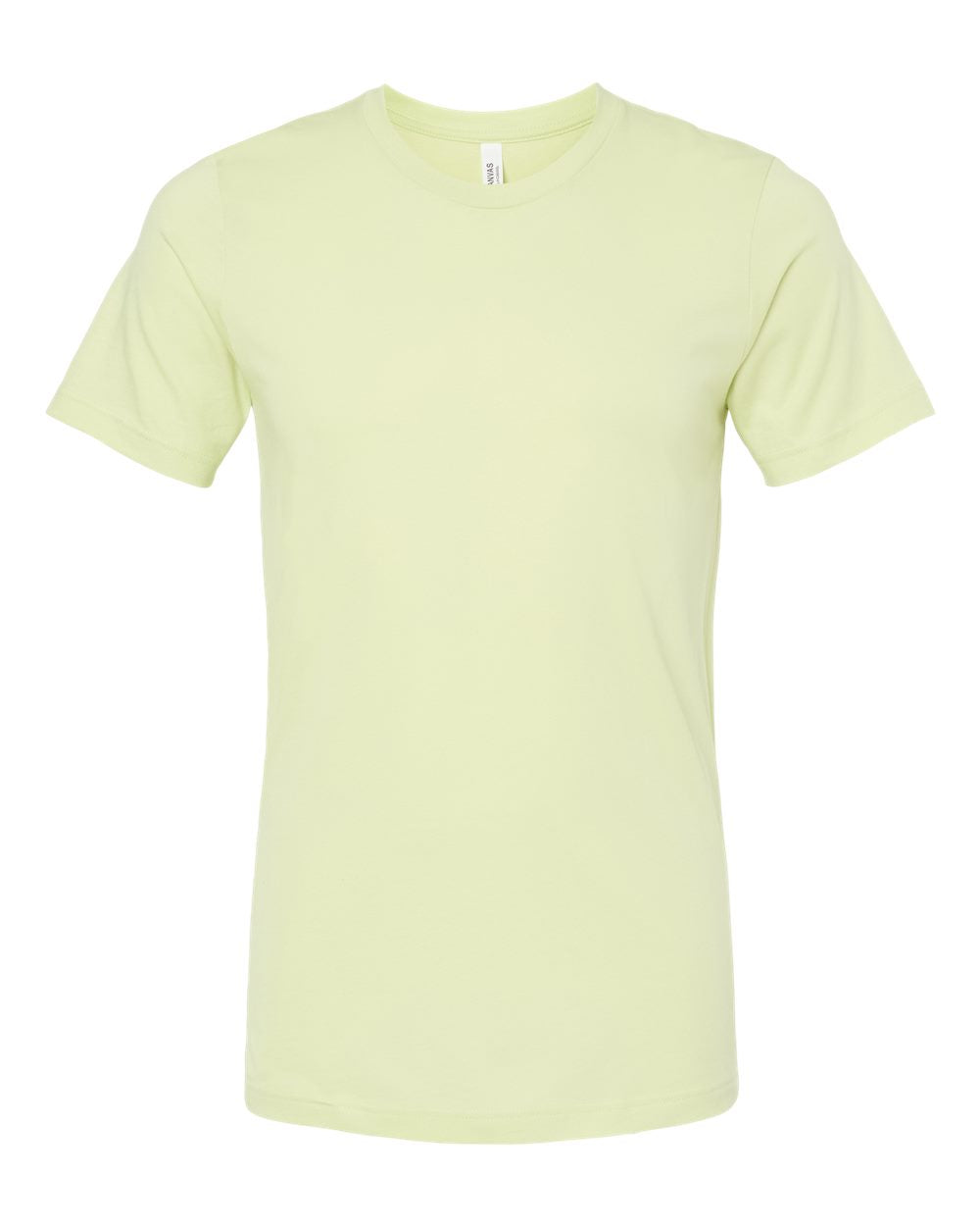 Bella + Canvas Cotton Tee (3001) in Spring Green