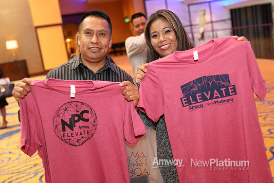 Amway New Platinum Conference Live Screen Printing