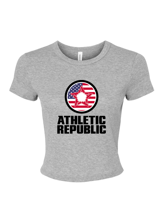 Athletic Republic Hudson Valley Women's Patriotic Baby Tee