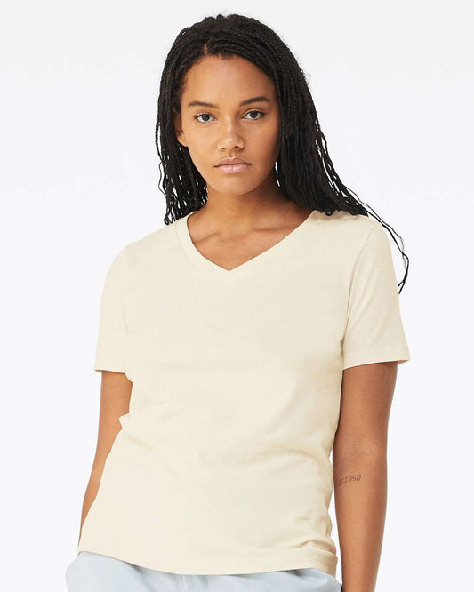 Bella + Canvas Women's Relaxed V-Neck Tee (6405)