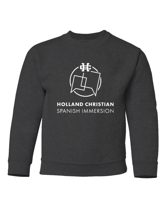 Holland Christian Spanish Immersion Youth Crewneck Sweatshirt