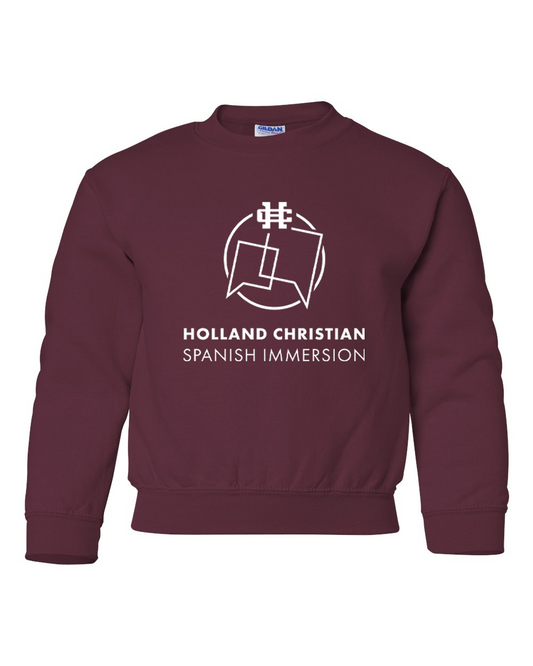 Holland Christian Spanish Immersion Youth Crewneck Sweatshirt