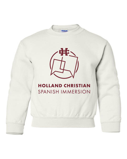 Holland Christian Spanish Immersion Youth Crewneck Sweatshirt