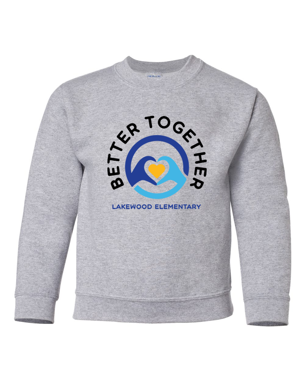 Lakewood Elementary Better Together Youth Crewneck Sweatshirt