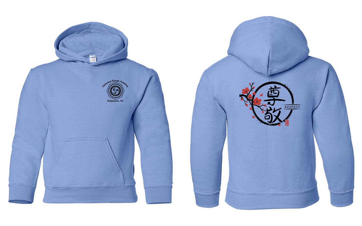 RESPECT - Okinawan Karate Academy Youth Hoodie