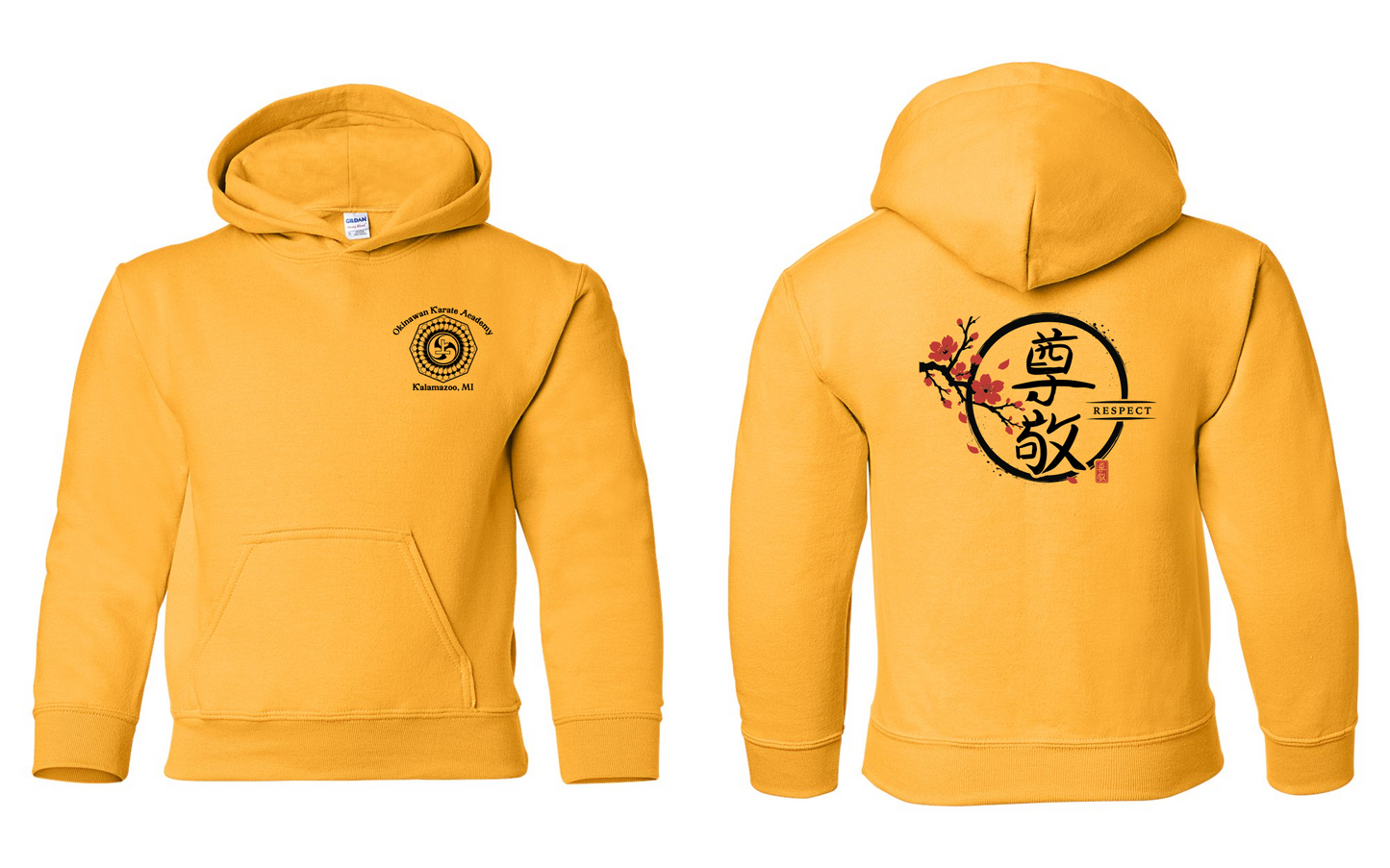 RESPECT - Okinawan Karate Academy Youth Hoodie