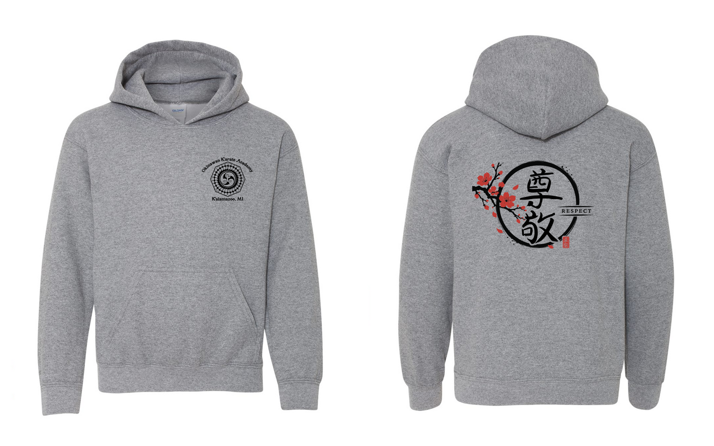 RESPECT - Okinawan Karate Academy Youth Hoodie