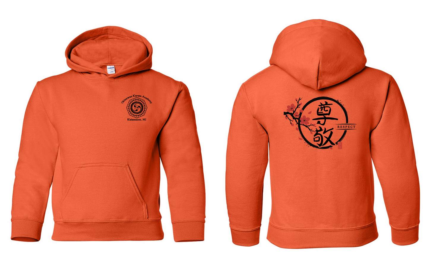 RESPECT - Okinawan Karate Academy Youth Hoodie