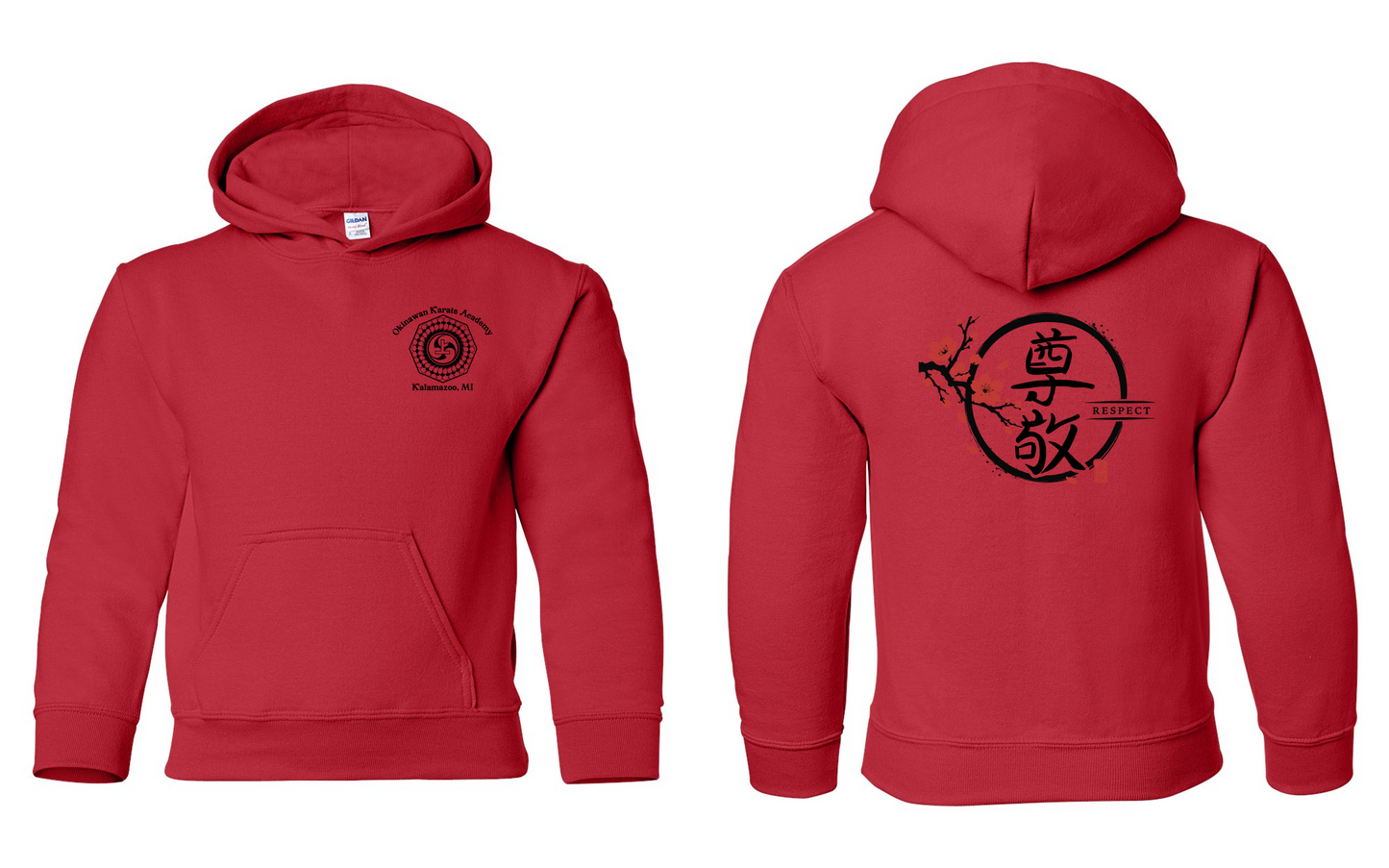 RESPECT - Okinawan Karate Academy Youth Hoodie