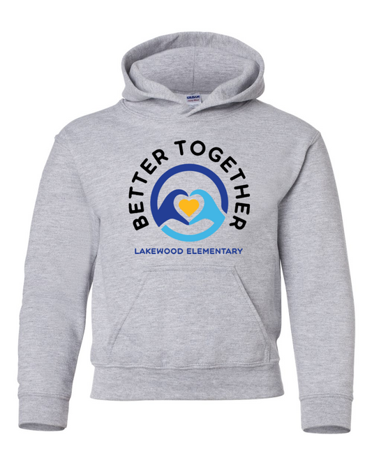 Lakewood Elementary Better Together Youth Hooded Sweatshirt