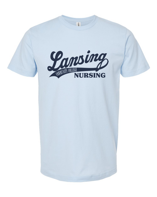 LCC Nursing Script Unisex Tee