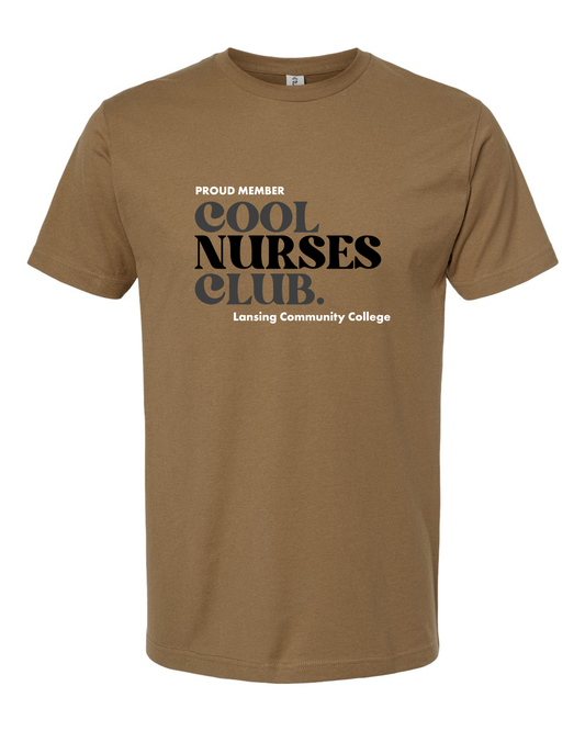 LCC Nursing Cool Nurses Club Unisex Tee