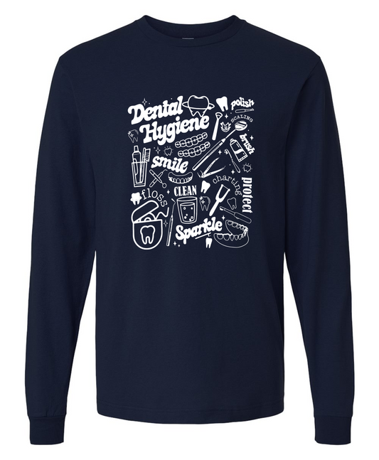 LCC Dental Hygiene Unisex Long Sleeve Tee