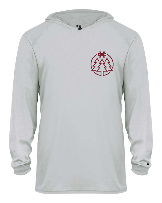 Holland Christian Forest School Youth Performance Hooded Long Sleeve