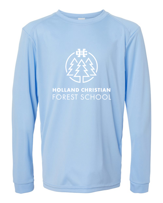 Holland Christian Forest School Youth Performance Long Sleeve