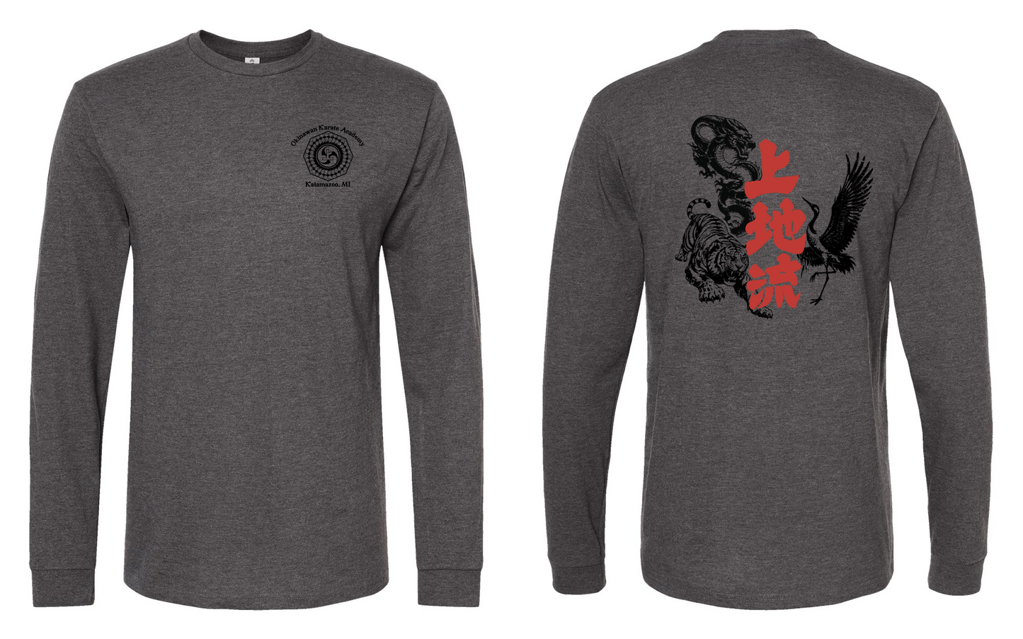 Okinawan Karate Academy Animal Print Long Sleeve Tee