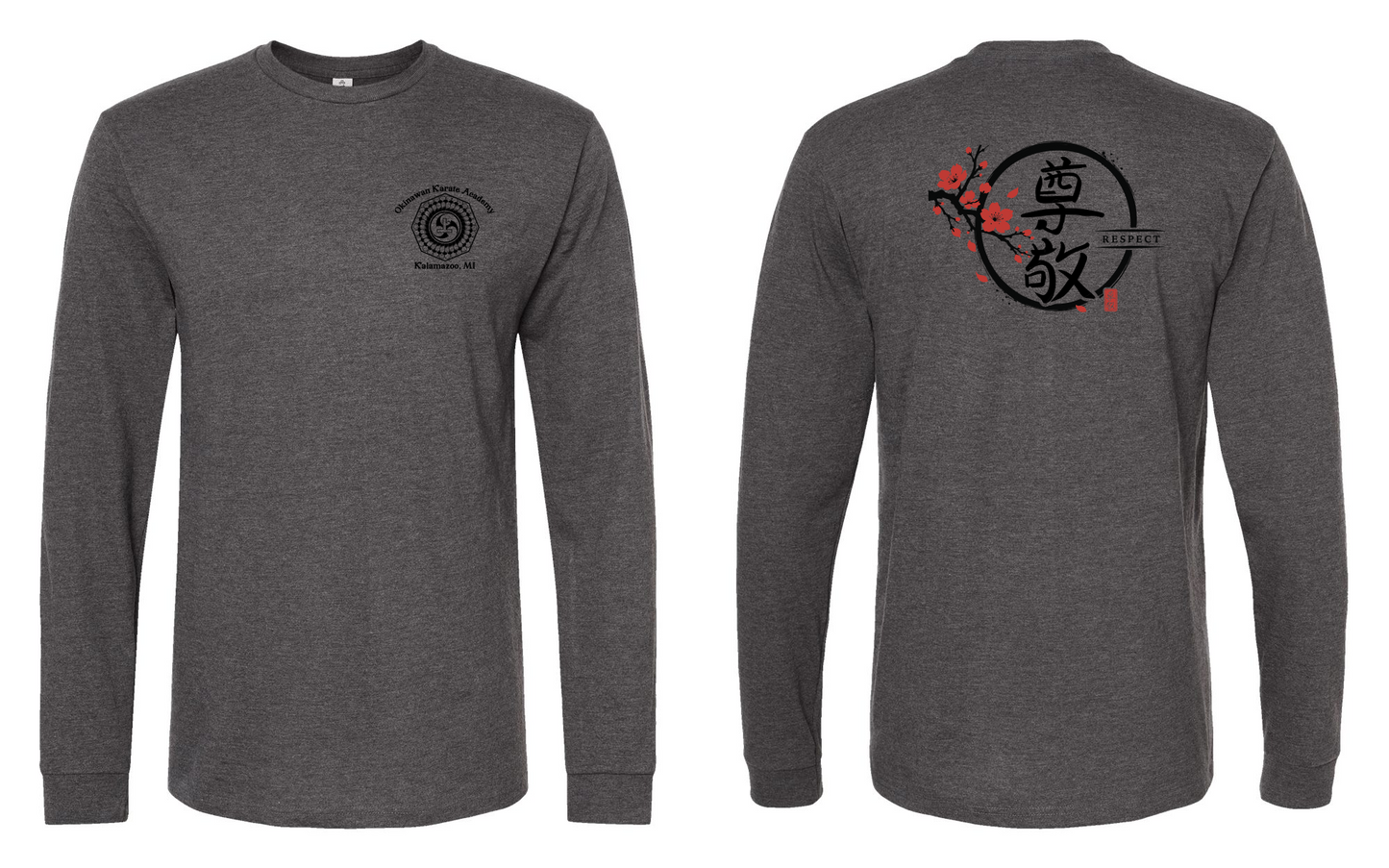 RESPECT Okinawan Karate Academy Long Sleeve Tee