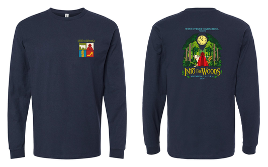 West Ottawa Theater Into the Woods Unisex Long Sleeve Tee