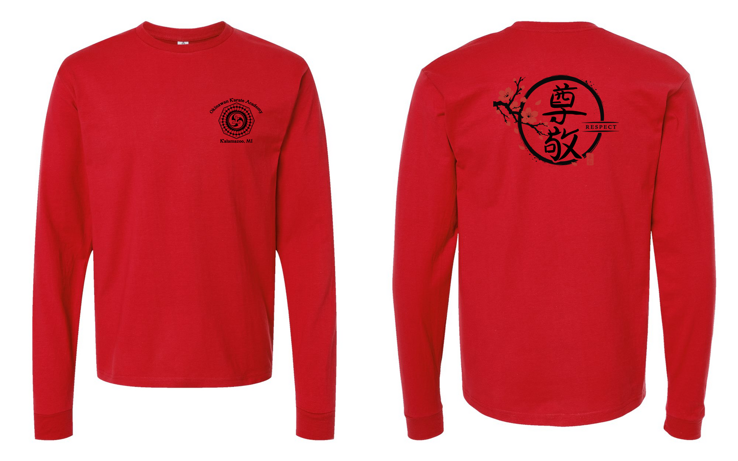 RESPECT Okinawan Karate Academy Long Sleeve Tee