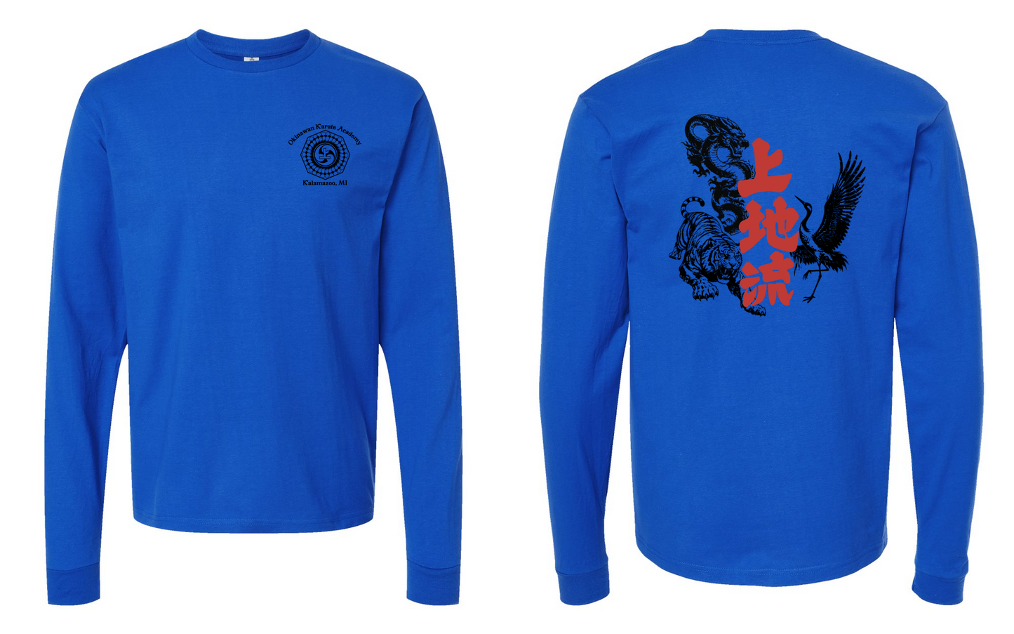 Okinawan Karate Academy Animal Print Long Sleeve Tee