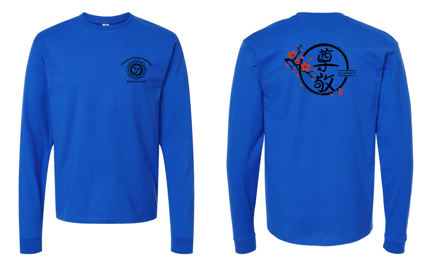 RESPECT Okinawan Karate Academy Long Sleeve Tee