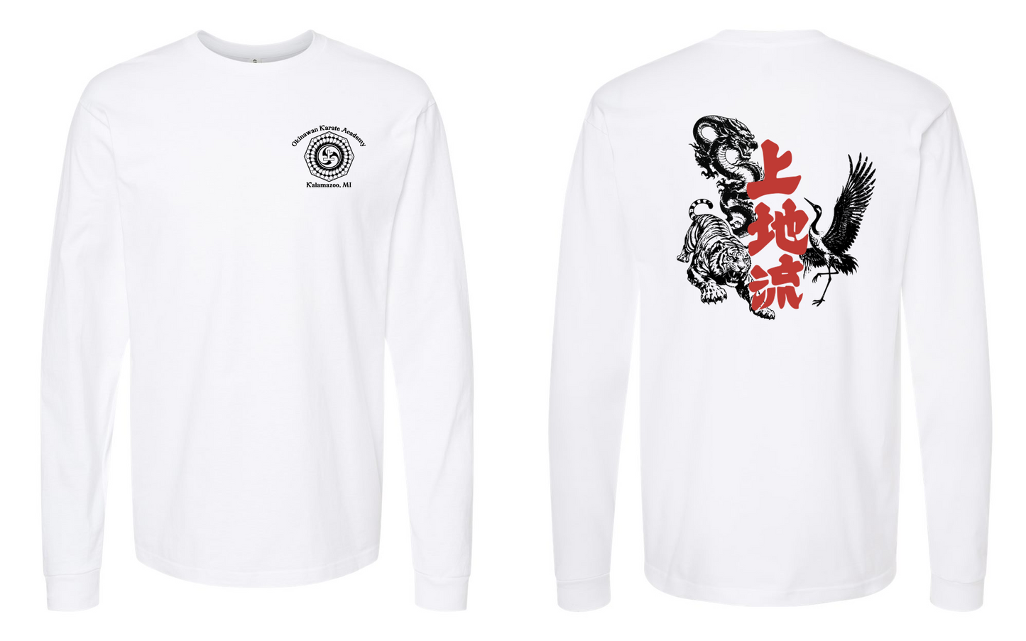 Okinawan Karate Academy Animal Print Long Sleeve Tee